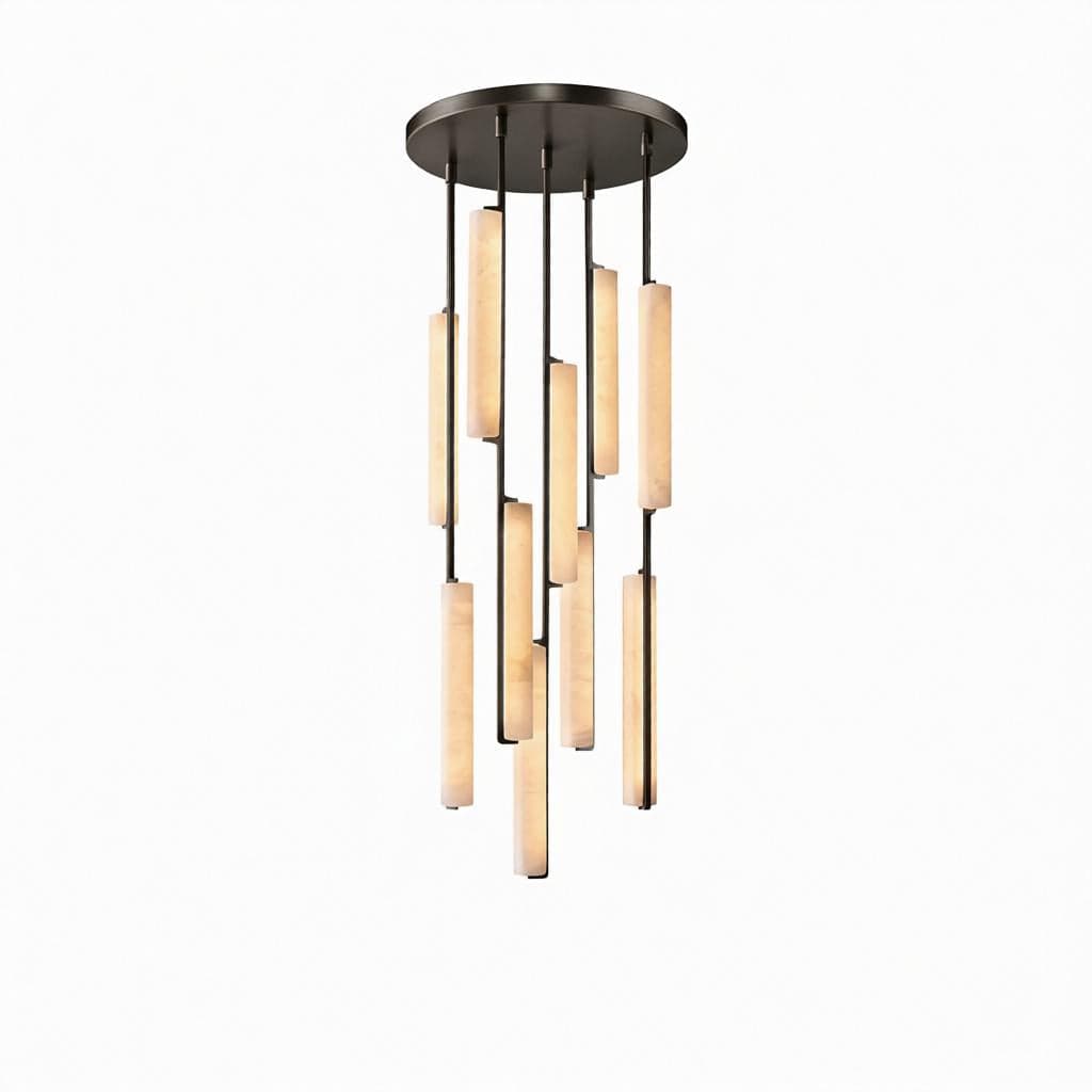 Valdrinrix C | Alabaster Cluster Chandelier - Detail View #9 | HomeCartel