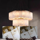 Mortheren C | Alabaster Linear Chandelier