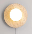 Cyrenthia | Travertine Wall Light