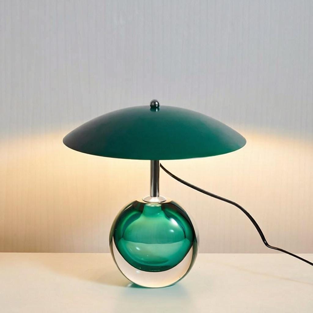 Olvasirae | Glass Table Lamp - Detail View #2 | HomeCartel