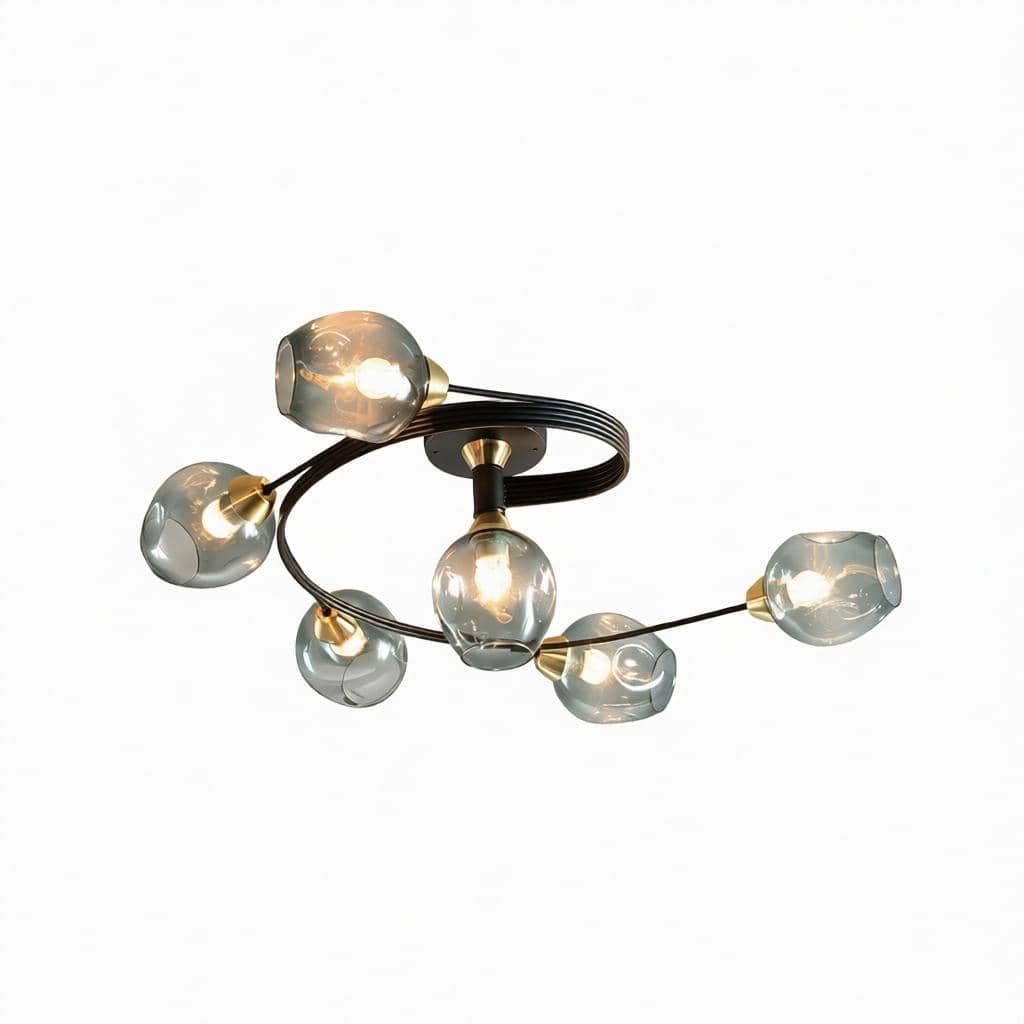 Saelanor | Semi Flush Mounted Light - Detail View #6 | HomeCartel