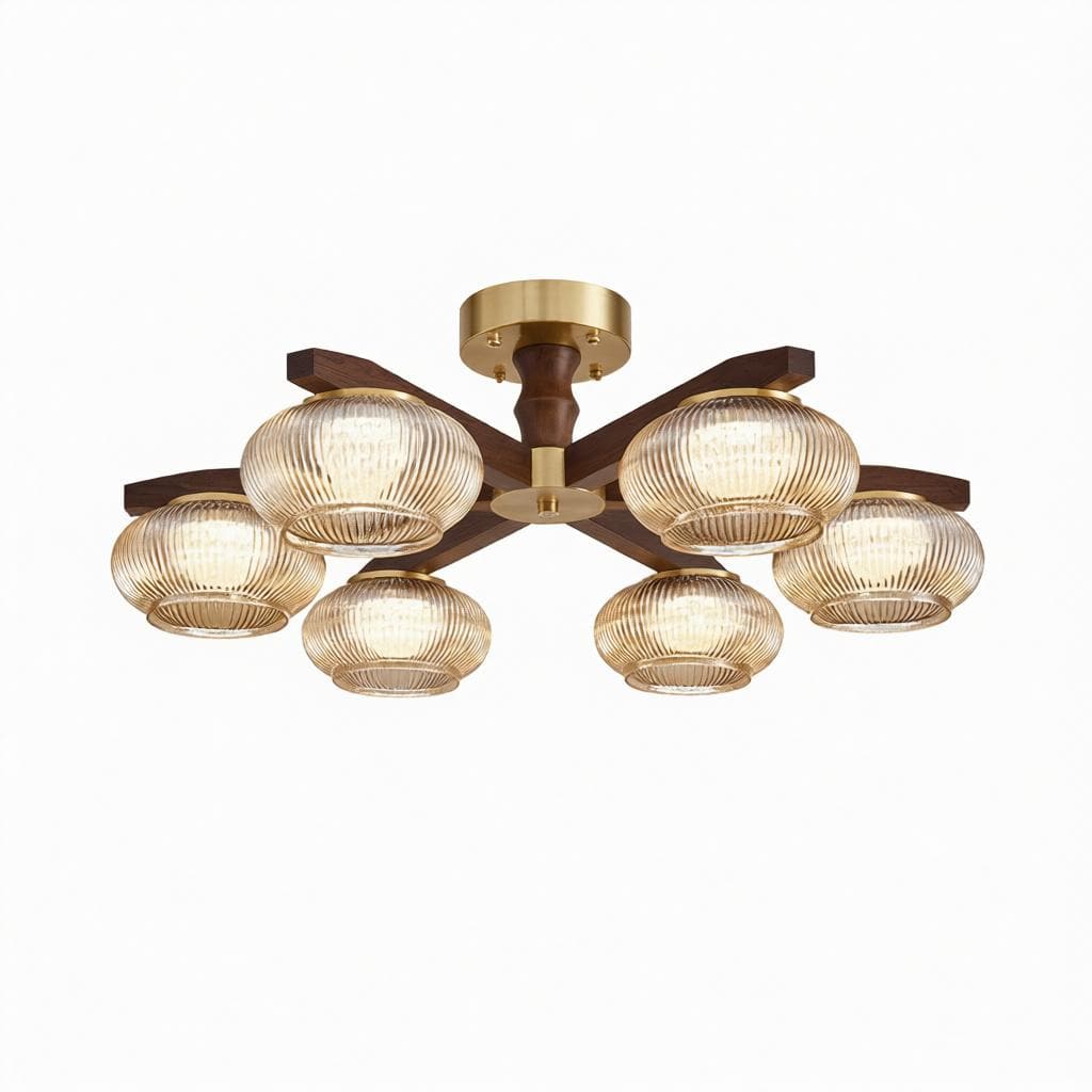 Jorval | Semi Flush Mounted Light - Detail View #9 | HomeCartel