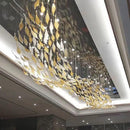 Onde | Crystal Glass Cluster Chandelier