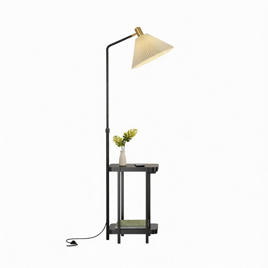 Jorevia | Integrated Shelf Floor Lamp - Detail View #6 | HomeCartel
