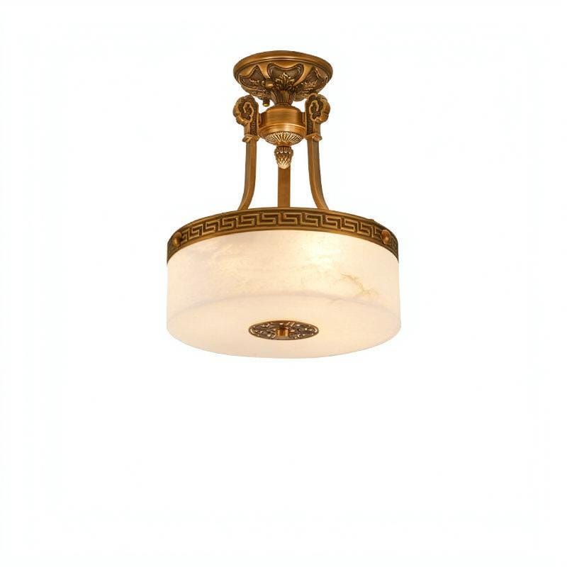 Nylissen B | Semi Flush Mounted Light - Detail View #2 | HomeCartel