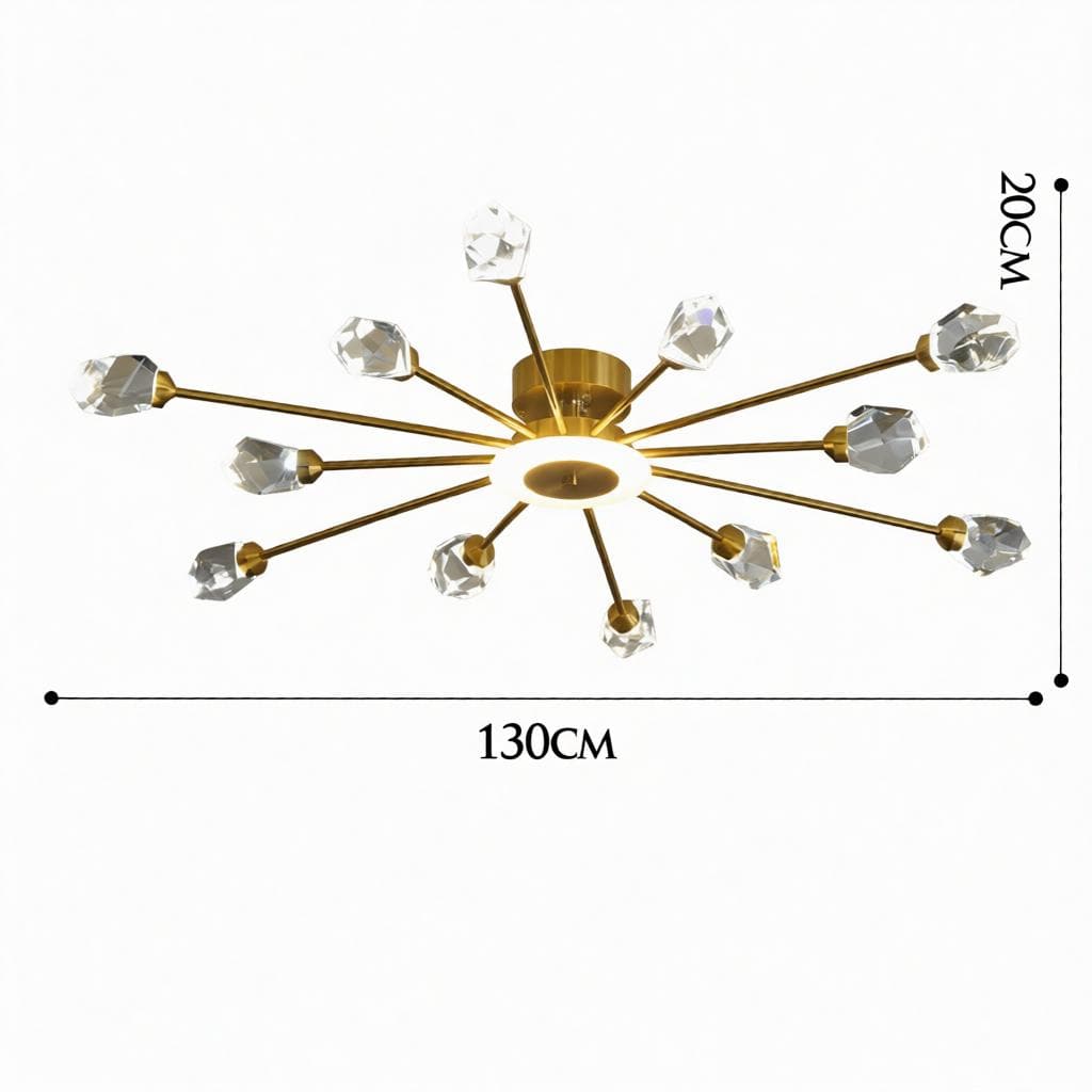 Mairien | Semi Flush Mounted Light - Detail View #5 | HomeCartel