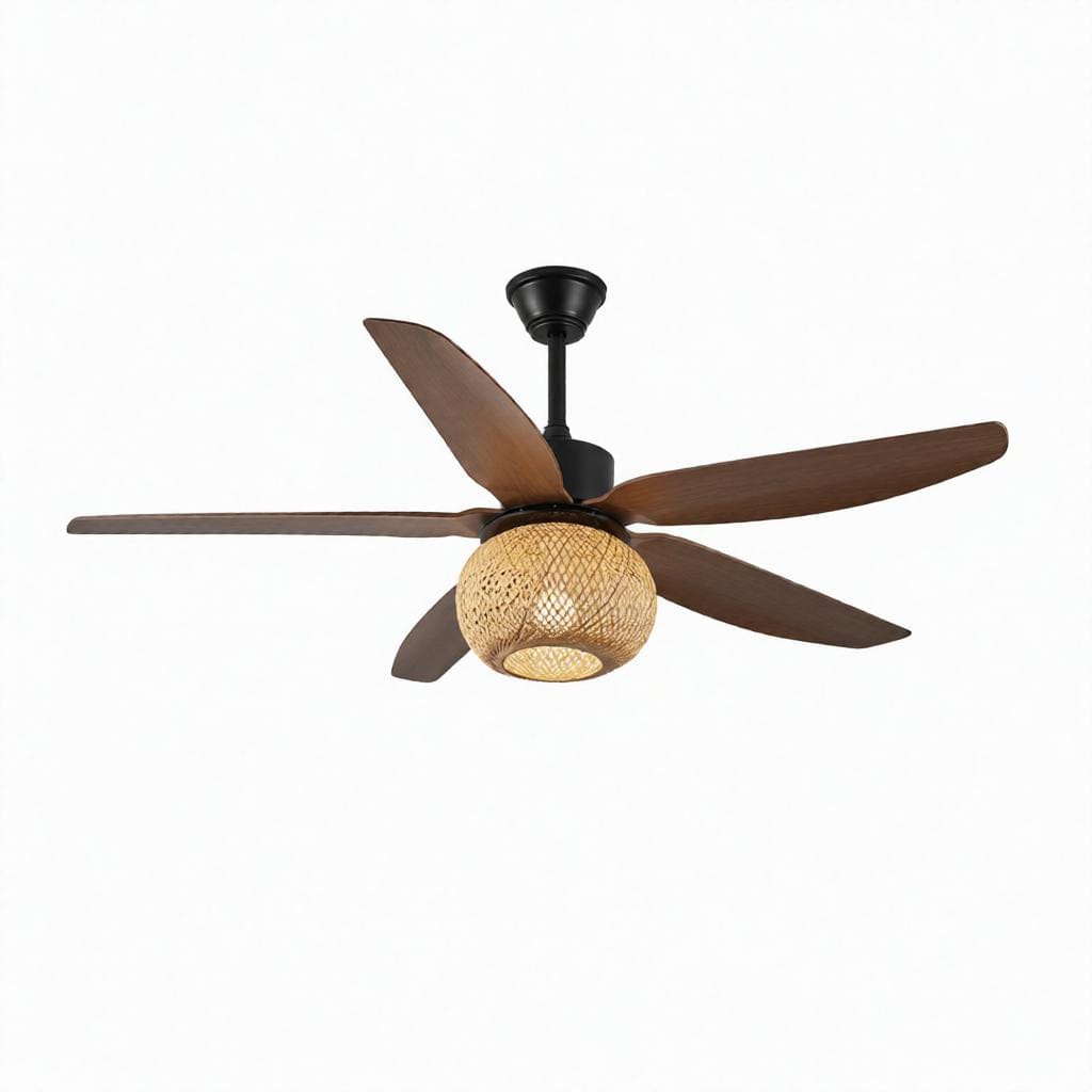 Fendrel | Outdoor Lighted Ceiling Fan - Detail View #8 | HomeCartel