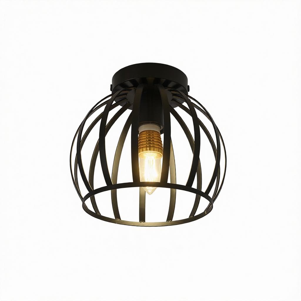 Pelwenia | Semi Flush Mounted Light - Detail View #3 | HomeCartel