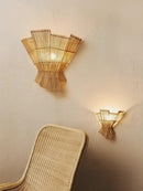 Dorell | Rattan Wall Light