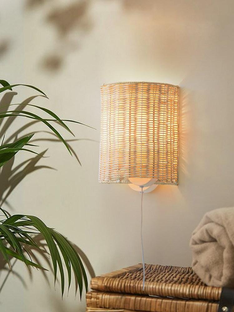 Esmira | Rattan Wall Light - Detail View #2 | HomeCartel
