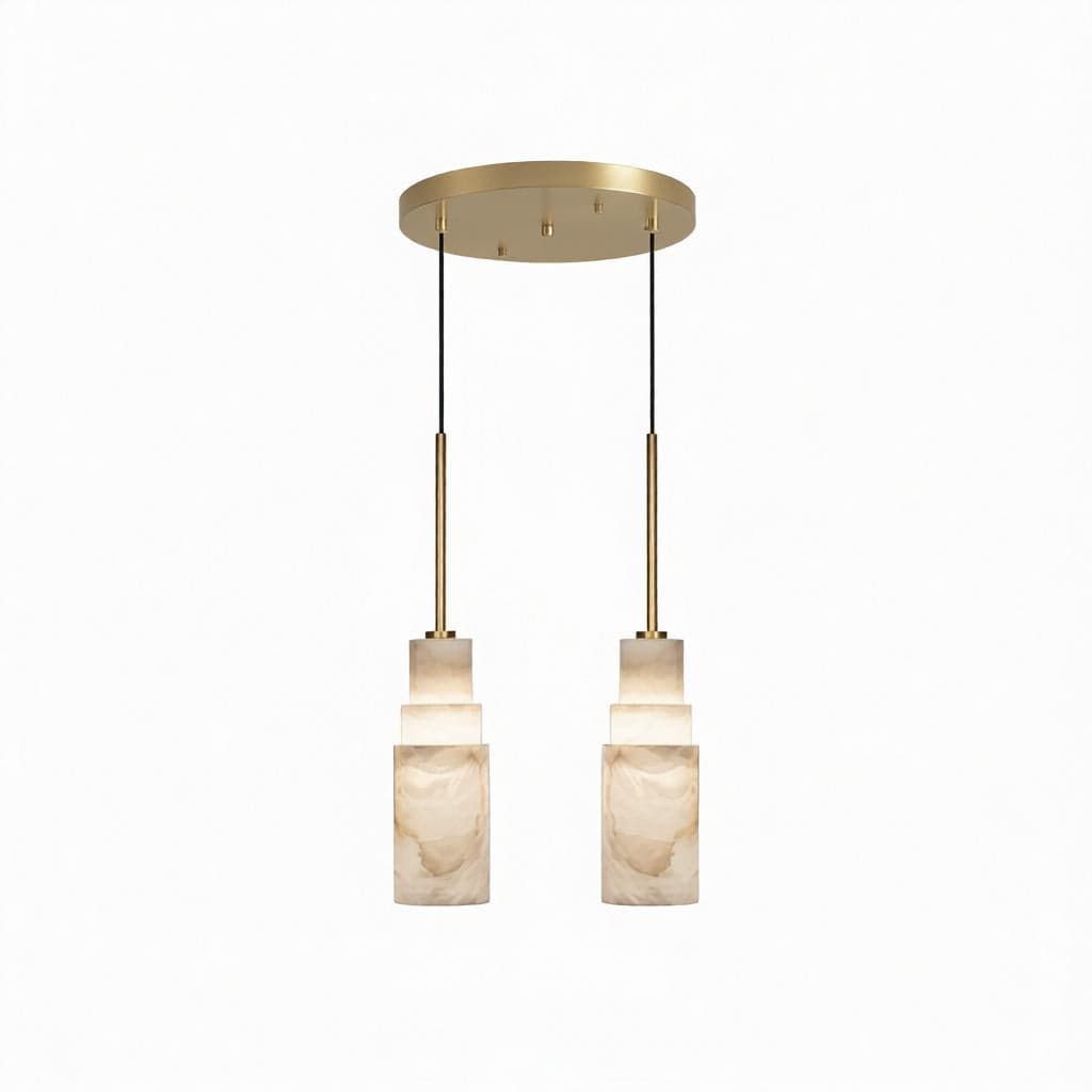 Quenavora A | Alabaster Pendant Light - Detail View #8 | HomeCartel