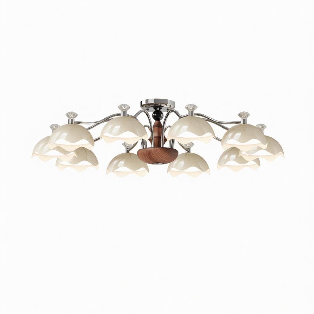 Lirienve A | Semi Flush Mounted Light - Detail View #7 | HomeCartel