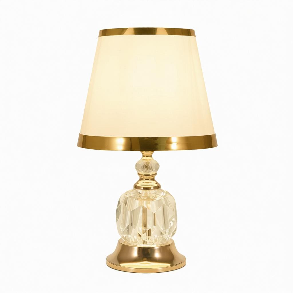 Faynelora | Crystal Table Lamp - Detail View #9 | HomeCartel
