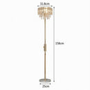 Syllarin Une I Crystal Floor Lamp