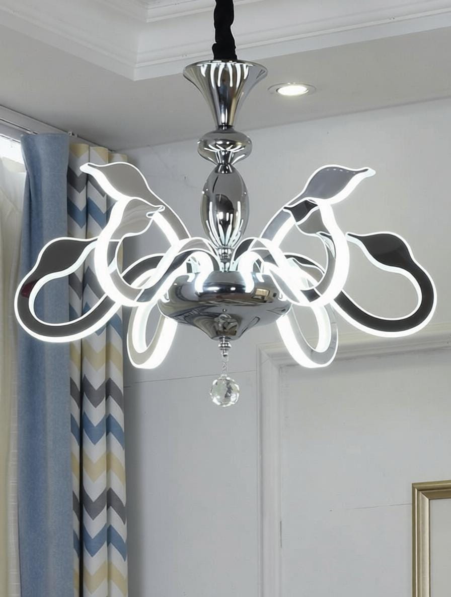 Calveneth Une | Crystal Chandelier - Detail View #3 | HomeCartel
