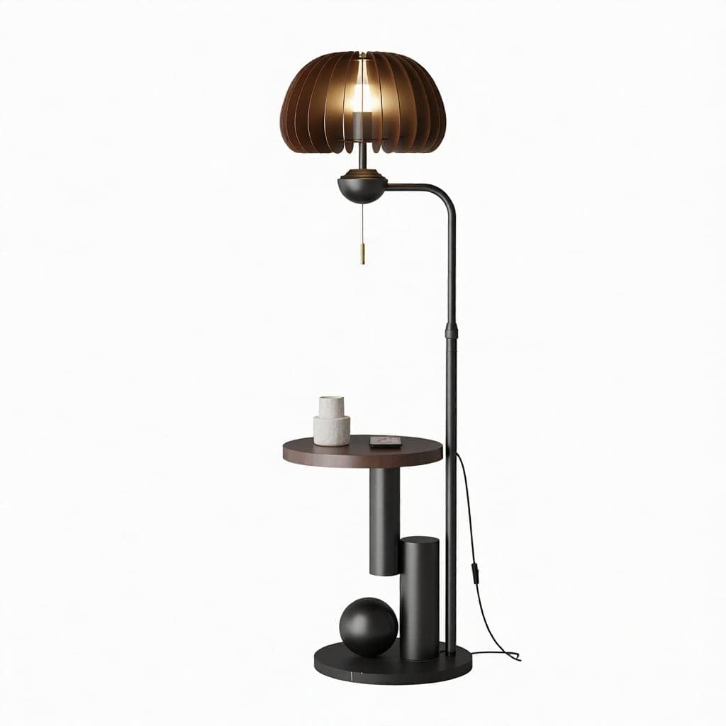 Raeloria | Integrated Shelf Floor Lamp - Detail View #8 | HomeCartel