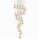 Sylvoria | Wood Cluster Chandelier