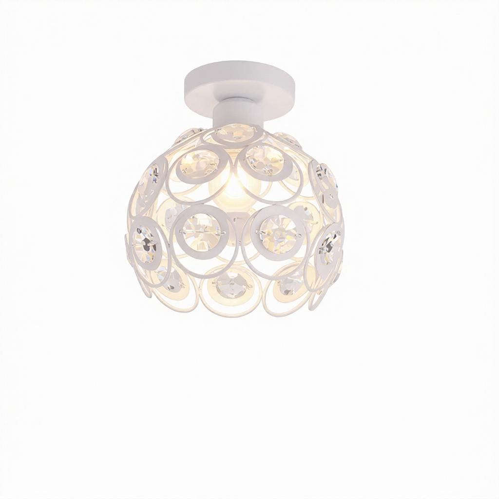 Breswick Une | Semi Flush Mounted Light - Detail View #8 | HomeCartel