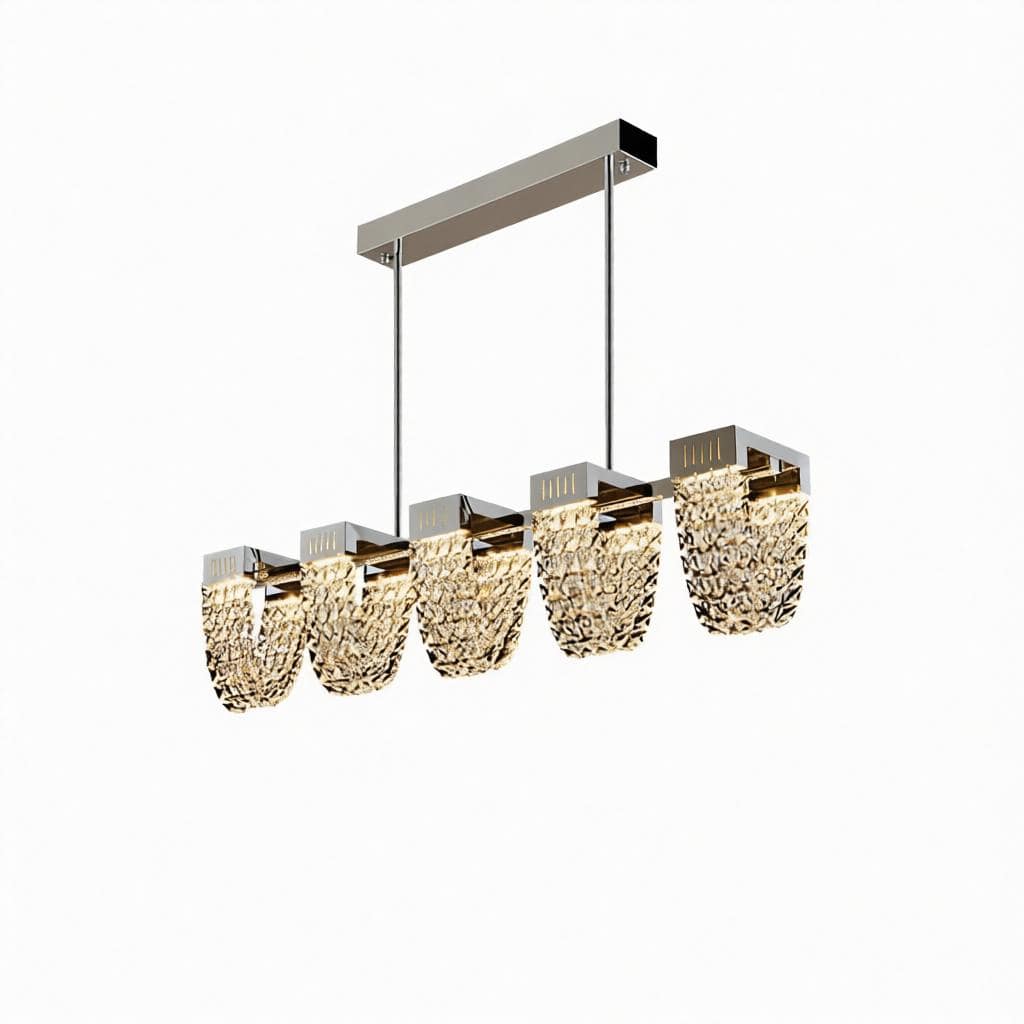 Perzano Une | Linear Chandelier - Detail View #2 | HomeCartel