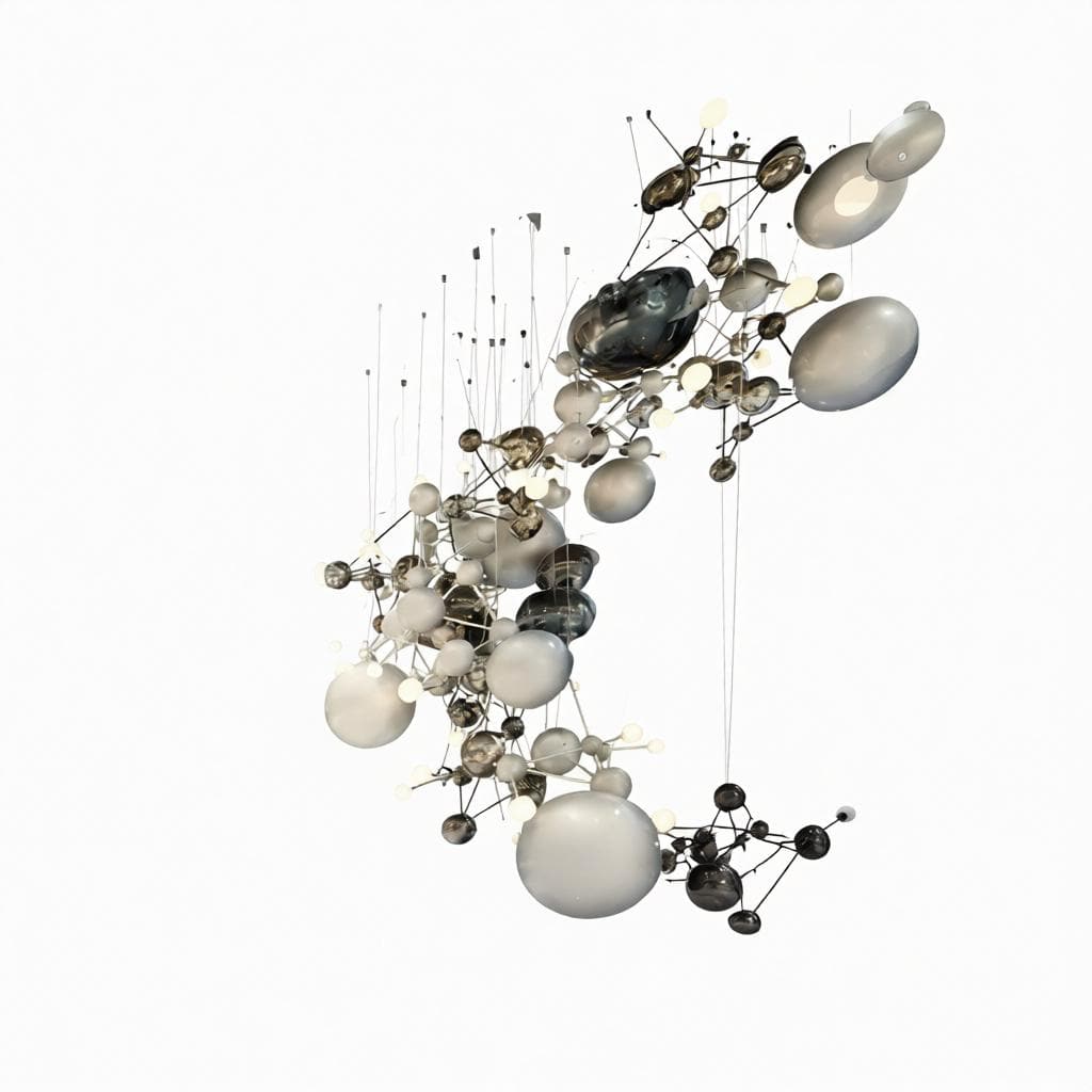 Trinvalon I Cluster Chandelier - Detail View #7 | HomeCartel