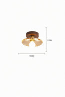 Andric Deux | Semi Flush Mounted Light