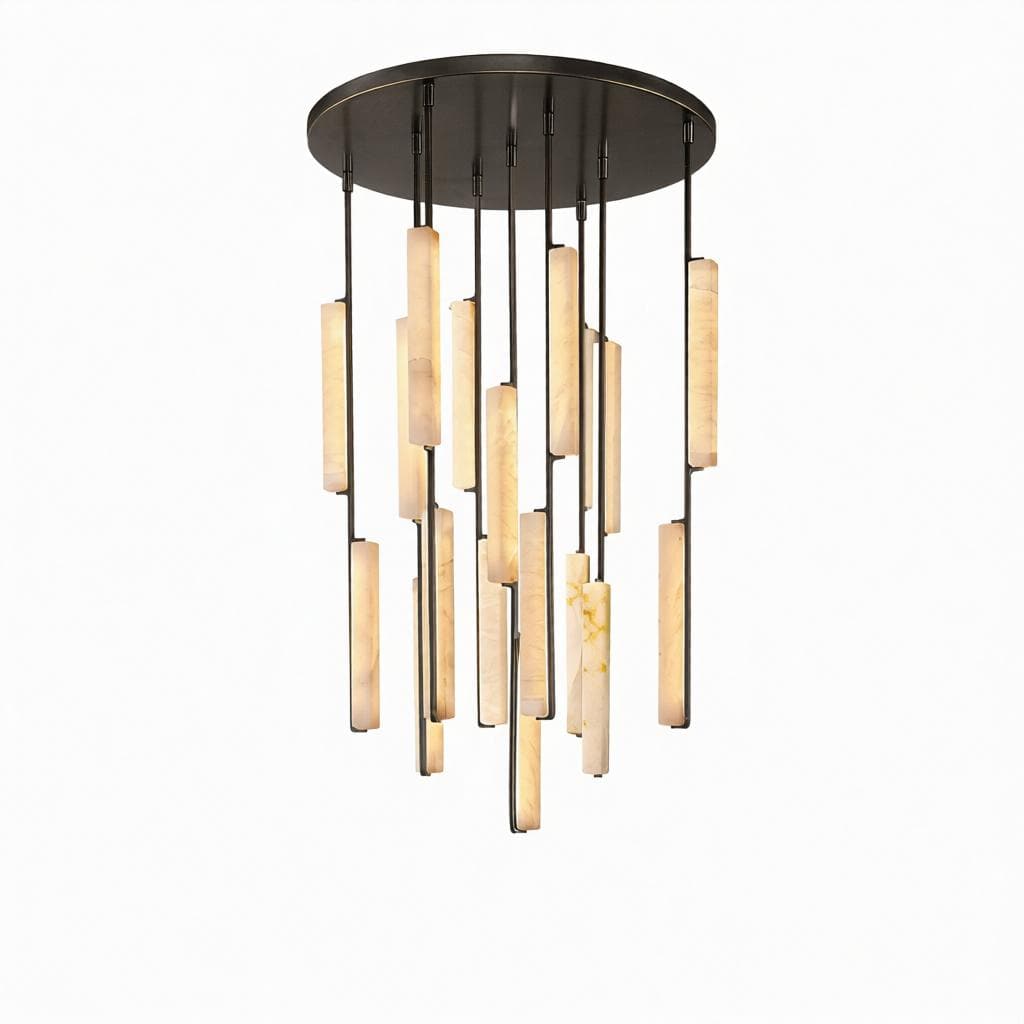 Valdrinrix C | Alabaster Cluster Chandelier - Detail View #5 | HomeCartel