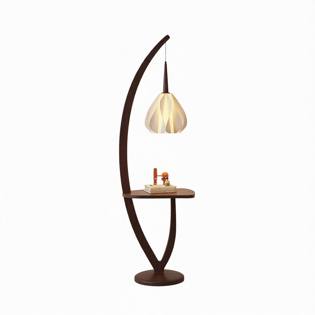 Ulmirae | Integrated Shelf Floor Lamp - Detail View #5 | HomeCartel