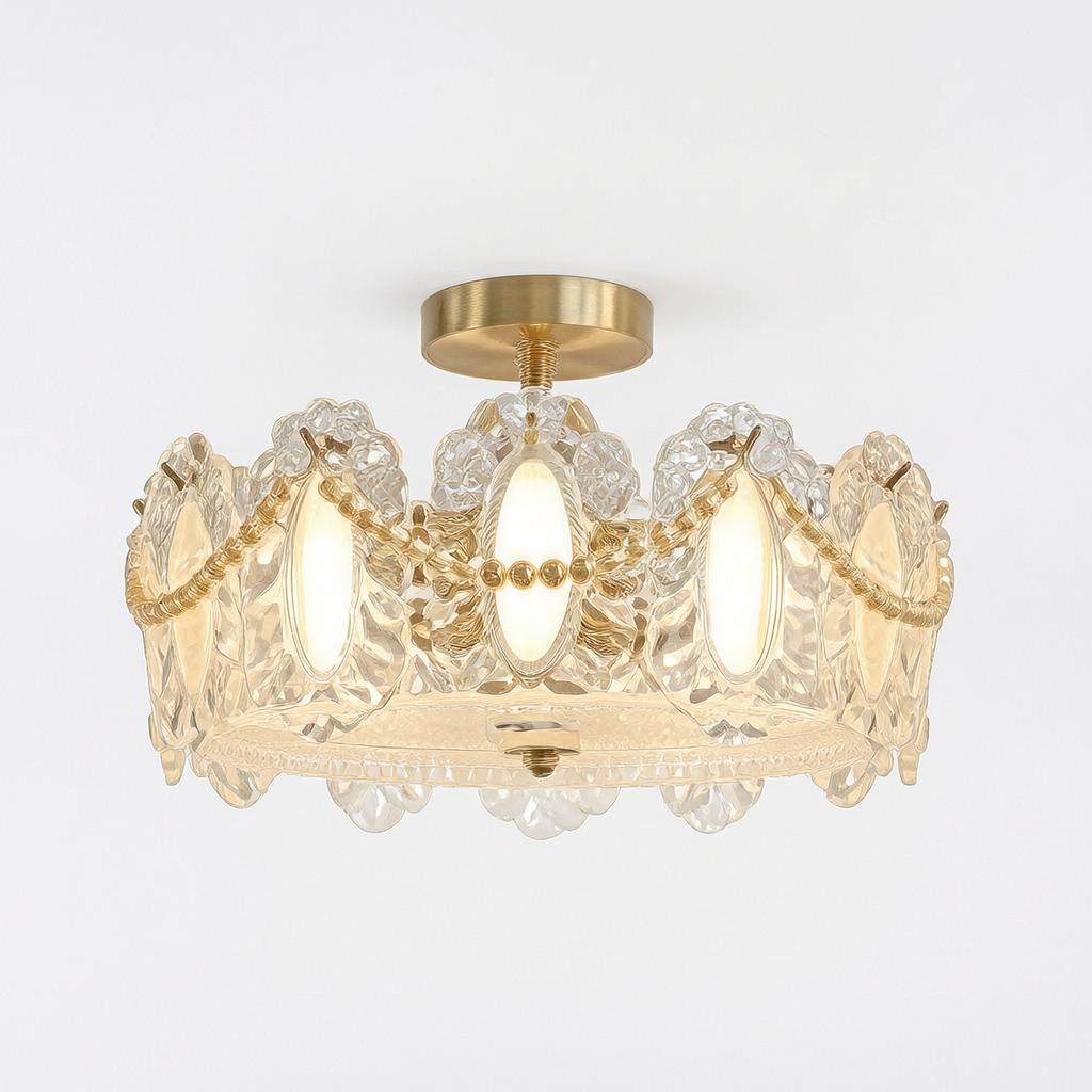 Caldris | Semi Flush Mounted Ceiling Light