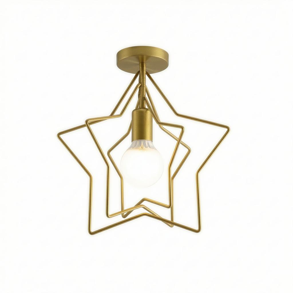 Linde | Semi Flush Mounted Ceiling Light