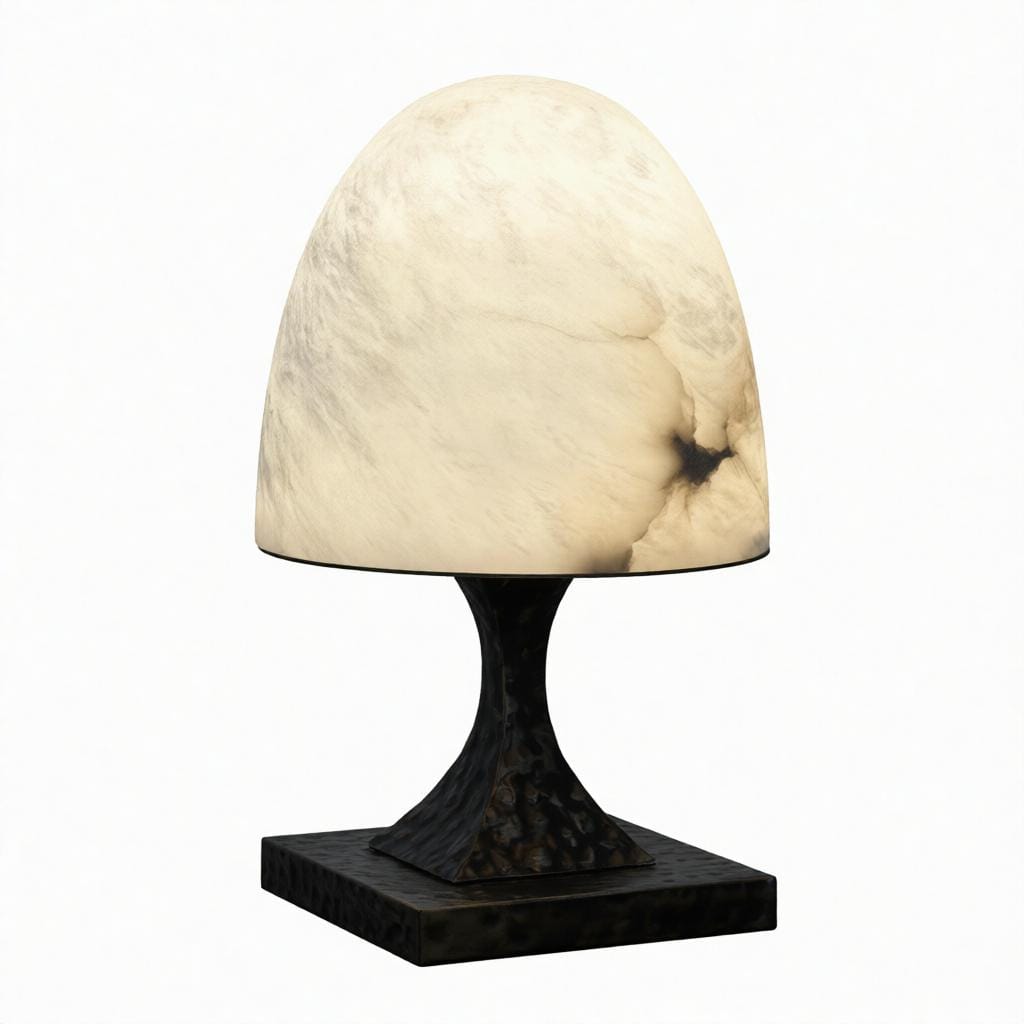 Lorvalara | Alabaster Table Lamp - Modern Table Lamp | HomeCartel Philippines