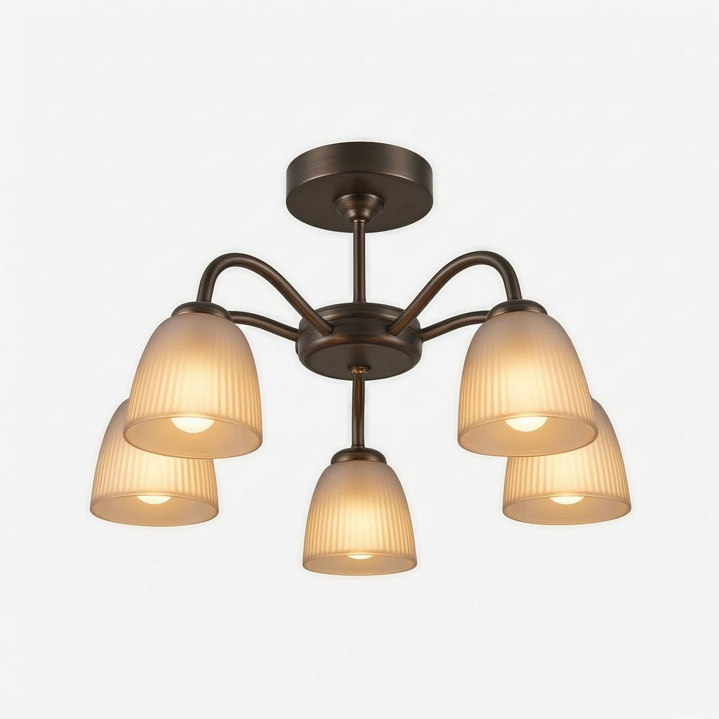 Calvini | Semi Flush Mounted Ceiling Light