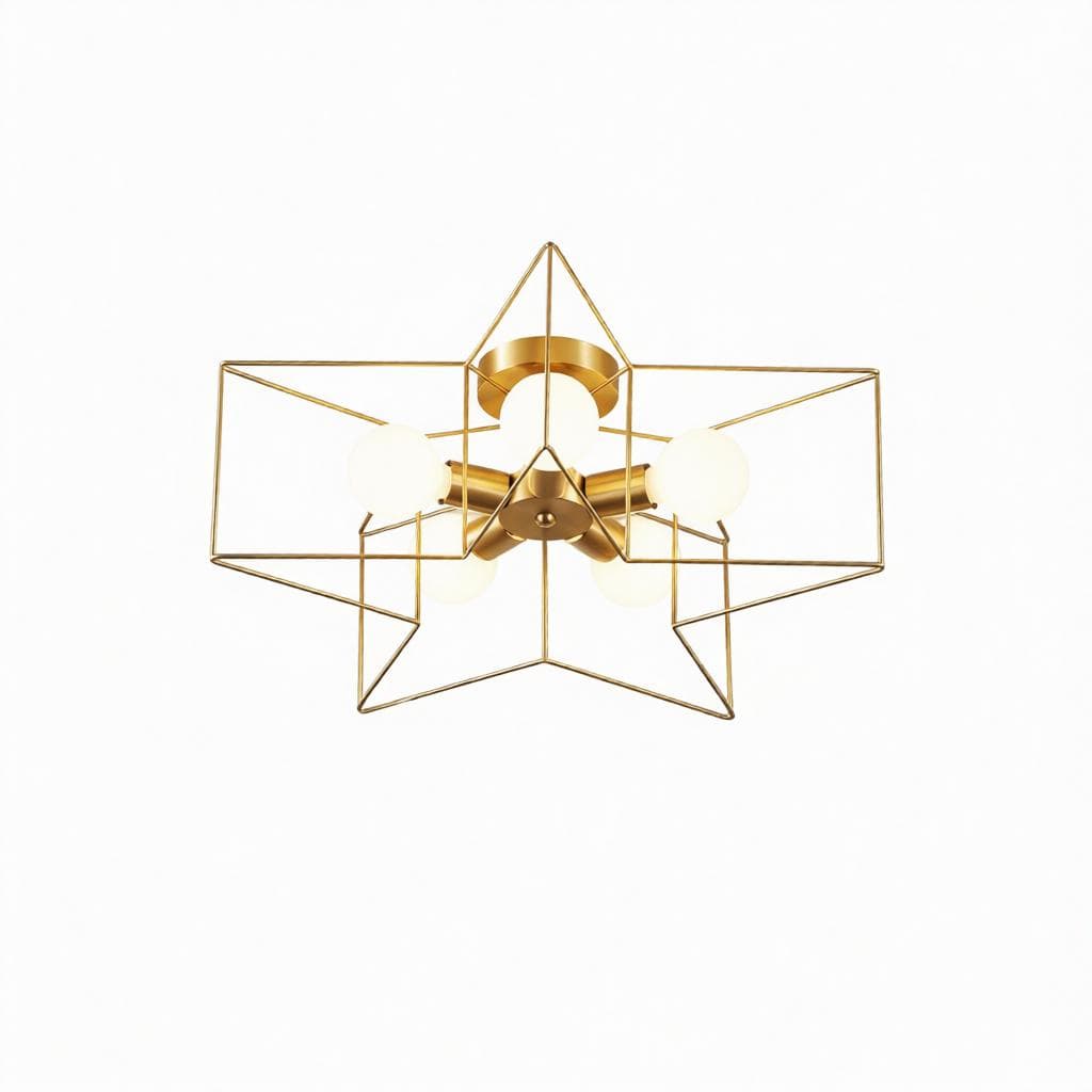 Nynvel | Semi Flush Mounted Light - Detail View #5 | HomeCartel