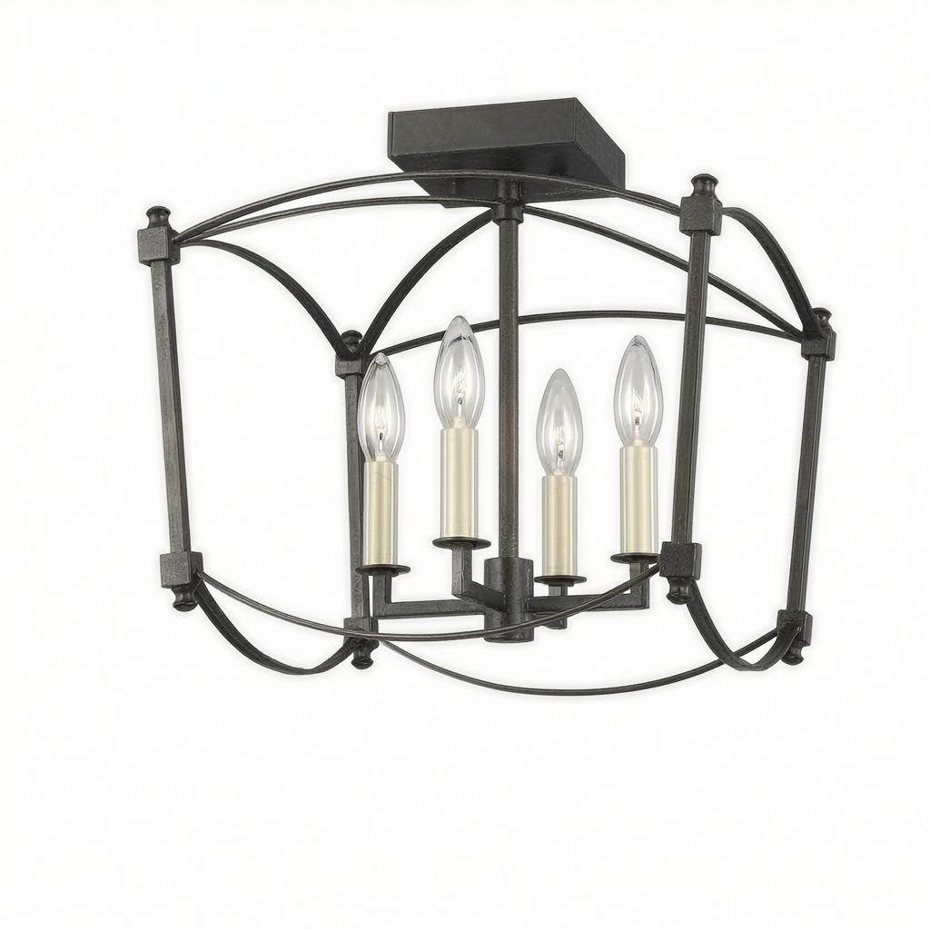 Bistrot | Semi Flush Mounted Ceiling Light