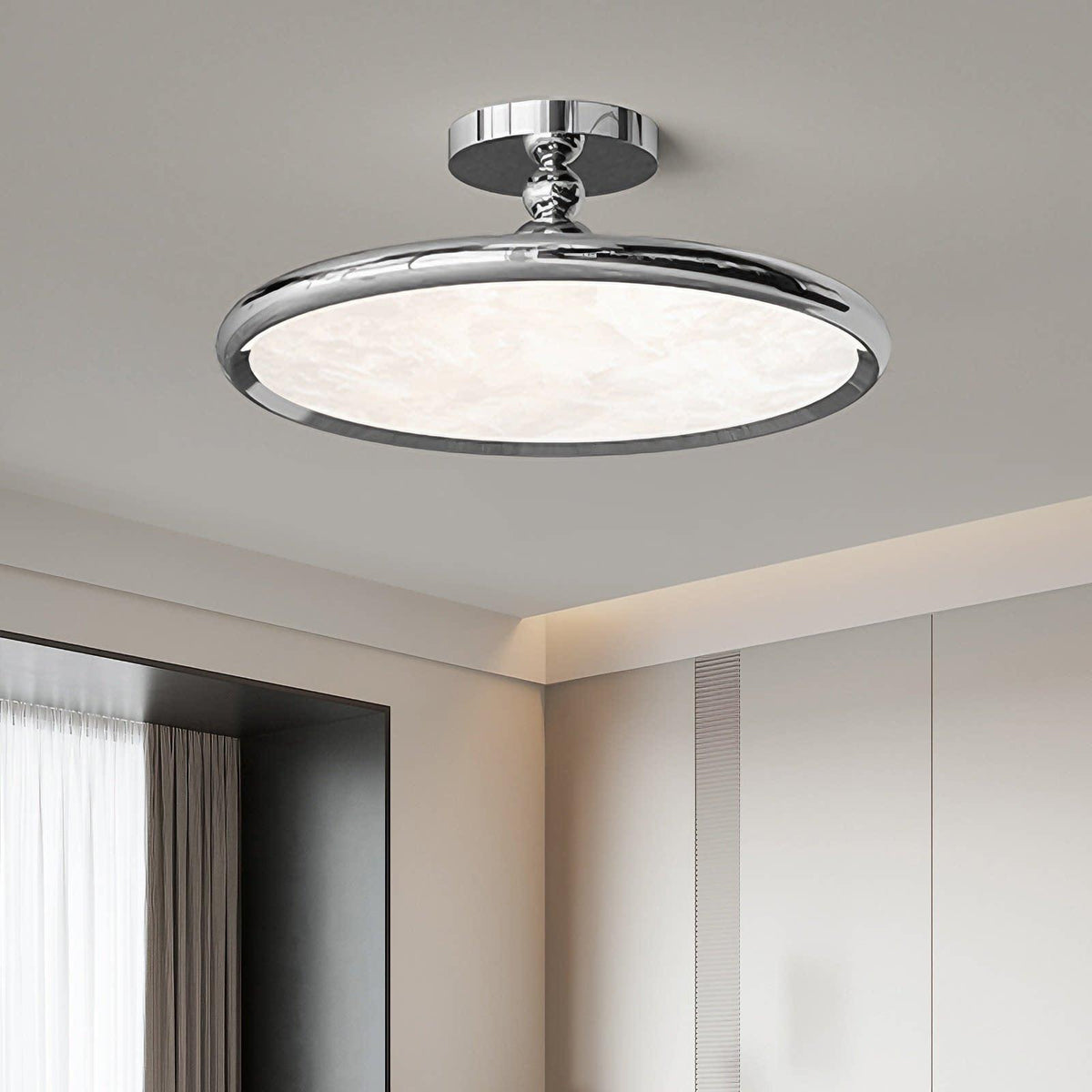 Oporto | Semi Flush Mounted Ceiling Light