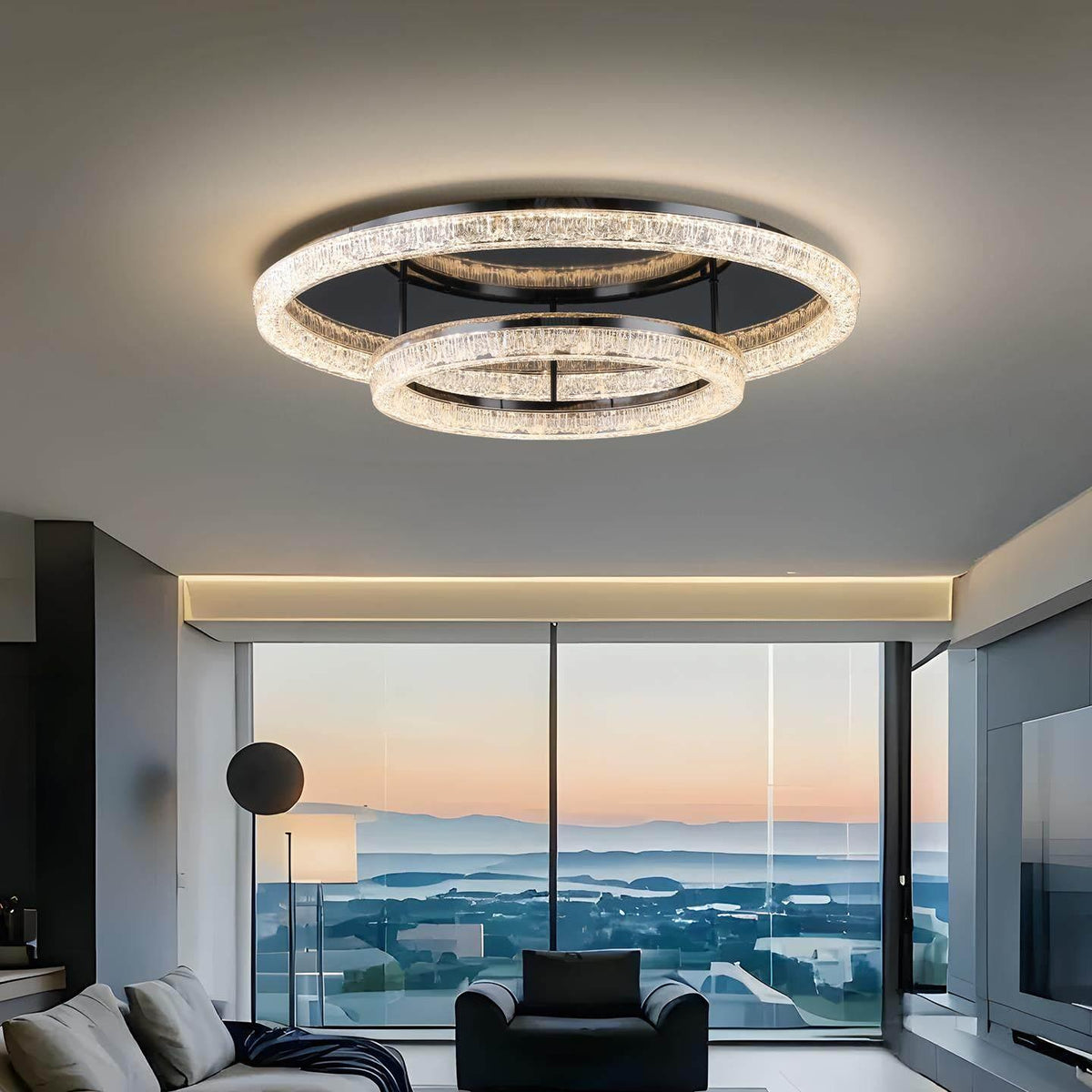 Grevino | Flush Mounted Ceiling Light