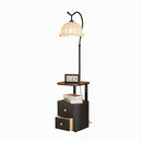 Glanora | Integrated Shelf Floor Lamp