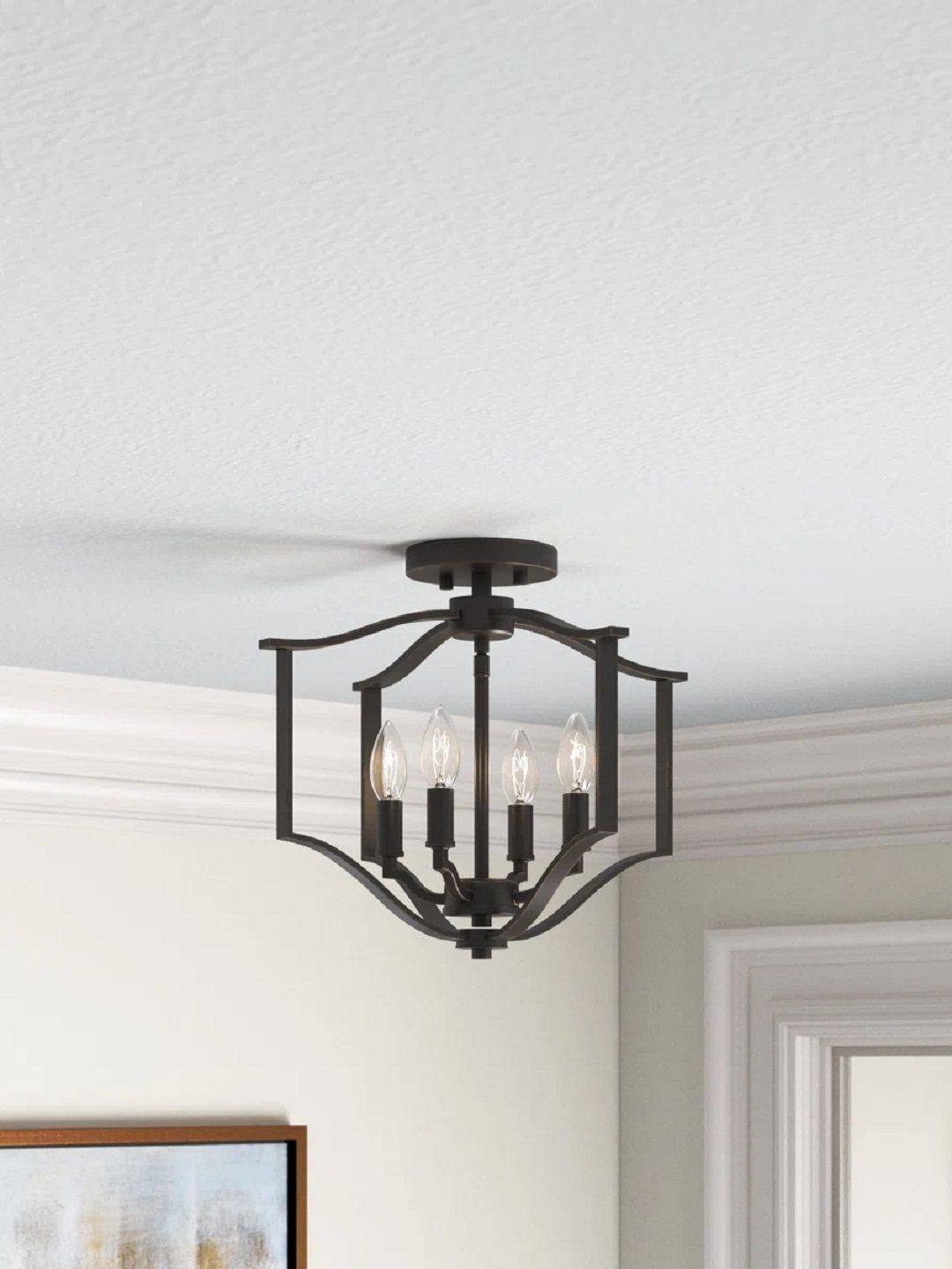 Mavestra | Semi Flush Mounted Ceiling Light