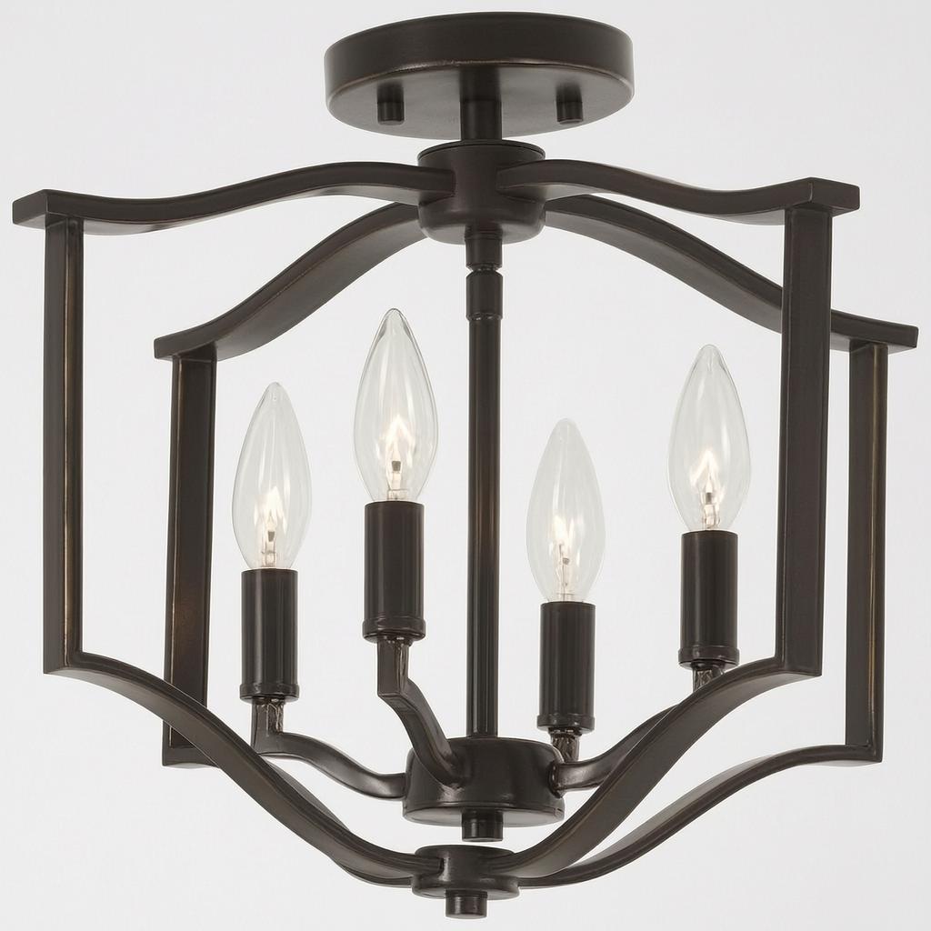 Mavestra | Semi Flush Mounted Ceiling Light