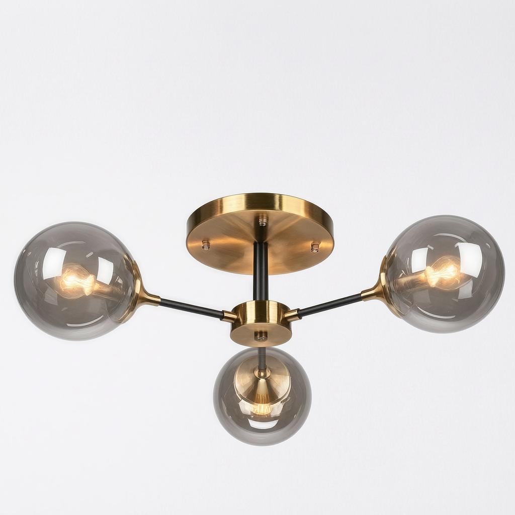 Iverson | Semi Flush Mounted Ceiling Light
