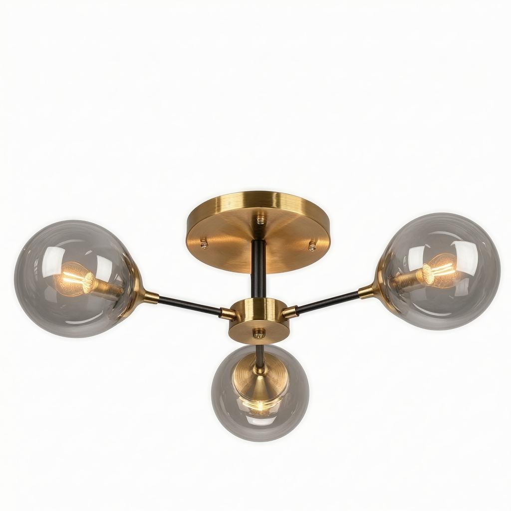 Iverson | Semi Flush Mounted Ceiling Light