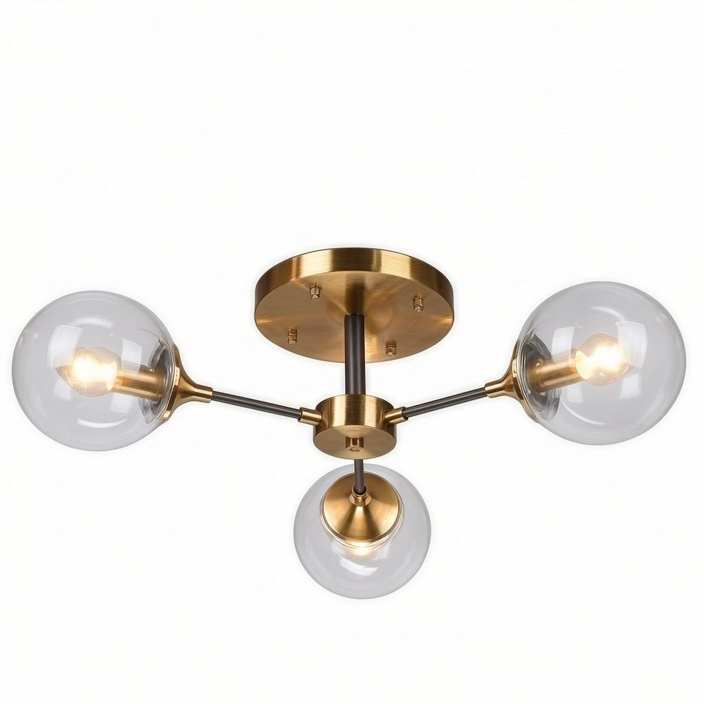 Iverson | Semi Flush Mounted Ceiling Light