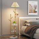 Isendra A | Integrated Shelf Floor Lamp