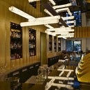 Vorneshal | Linear Alabaster Pendant Light