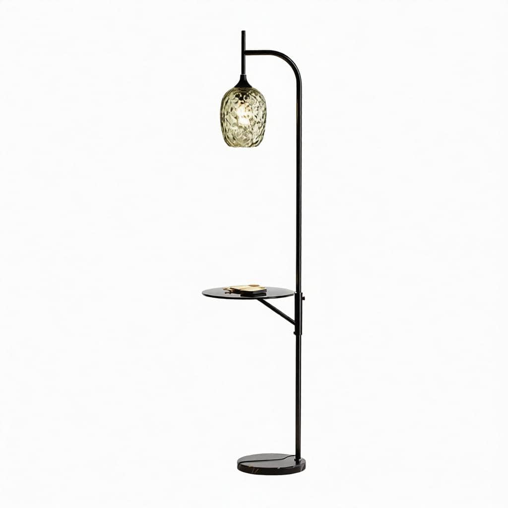 Riselune | Integrated Shelf Floor Lamp - Modern Floor Lamp | HomeCartel Philippines