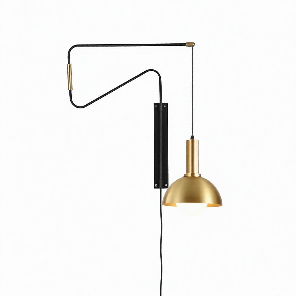 Palyssa Une | Wall Light Swing Arm - Detail View #5 | HomeCartel