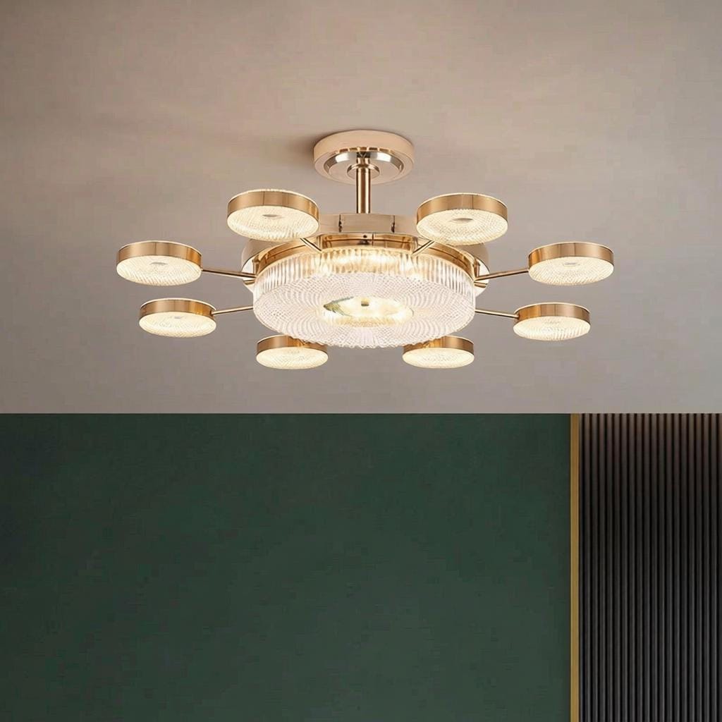 Ravric Deux | Semi Flush Mounted Light - Detail View #2 | HomeCartel