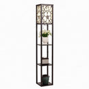 Talissa Une | Integrated Shelf Floor Lamp