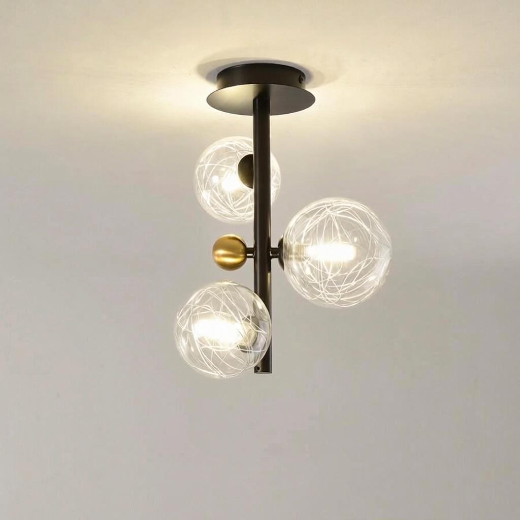 Fenric | Semi Flush Mounted Light - Detail View #2 | HomeCartel