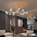 Siv 15 V2 | Brass Luxe Crystal Chandelier