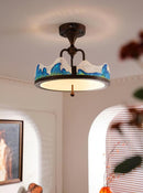 Nirelith | Semi Flush Mounted Light